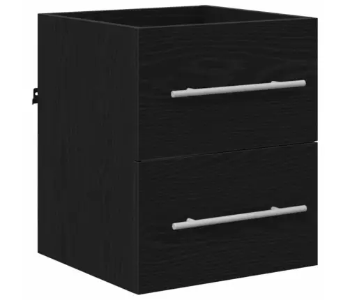 Vannitoa Mööbleset Sahtliga Must 41 X 38,5 X 48 Cm