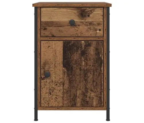 Naktsgaldi 2 Gab. Vecais Koks 40X42X60 Cm Iekārtots Koks Vidaxl