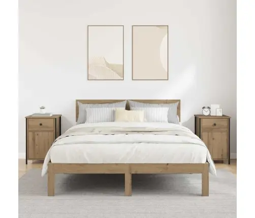 Öölambi Kapp 2 Pcs Käsitööpuu 40 X 42 X 60 Cm Tehispuit