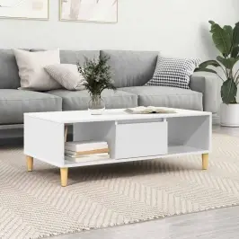 Kohvilaud Valge 102 X 55 X 35 Cm