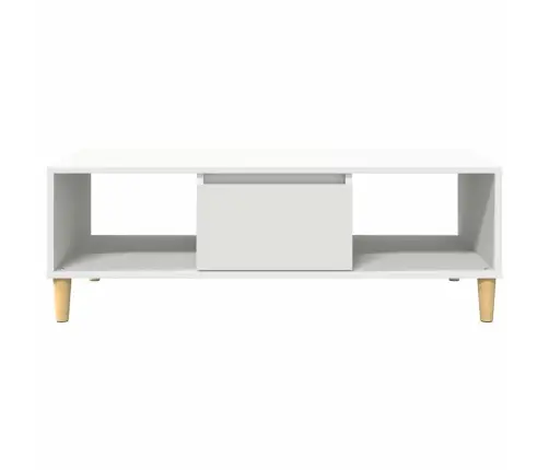 Kafijas Galdiņš Balta Vidaxl Kafijas Galdiņš Balta Vidaxl