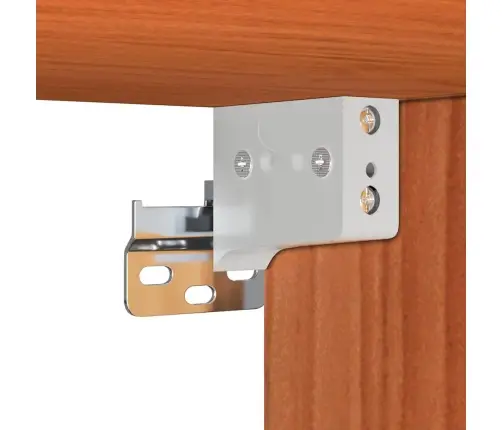 Seinekapp Riiuliga Muu Vahapruun 200 X 29,5 X 35 Cm Männipuit