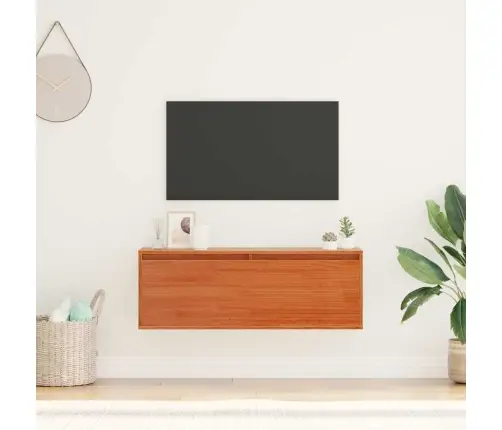 Seinekapp Riiuliga Muu Vahapruun 200 X 29,5 X 35 Cm Männipuit