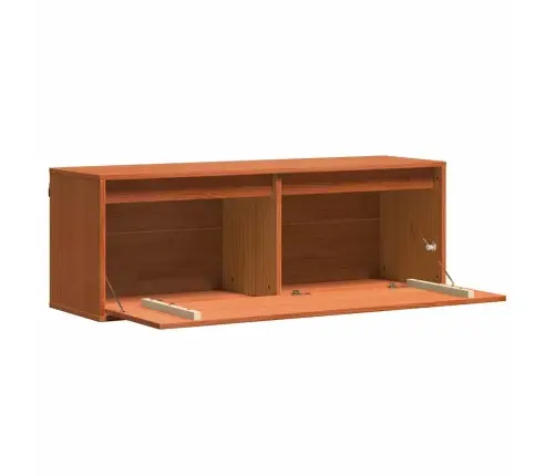 Seinekapp Riiuliga Muu Vahapruun 200 X 29,5 X 35 Cm Männipuit