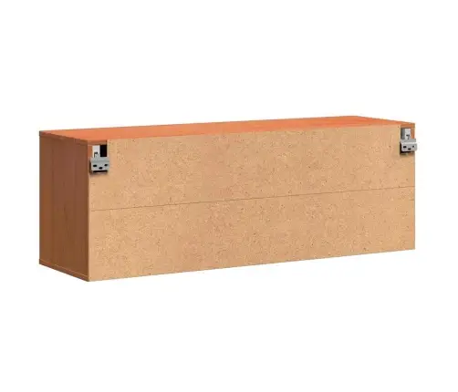 Seinekapp Riiuliga Muu Vahapruun 200 X 29,5 X 35 Cm Männipuit