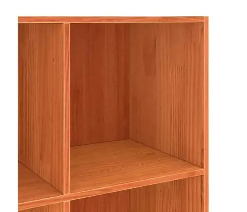 Grāmatu Skapis / Istabas Dalītājs Vaska Brūna 104 X 33 X 110 Cm Vidaxl