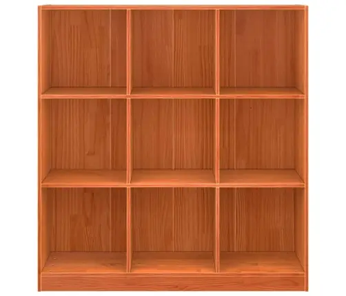 Grāmatu Skapis / Istabas Dalītājs Vaska Brūna 104 X 33 X 110 Cm Vidaxl