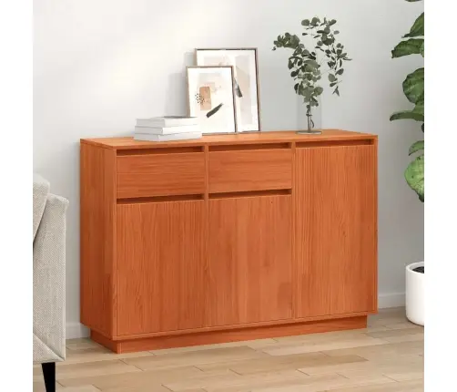 Kõide Sahtliga Vahapruun 110 X 34 X 75 Cm Tahke Mänd