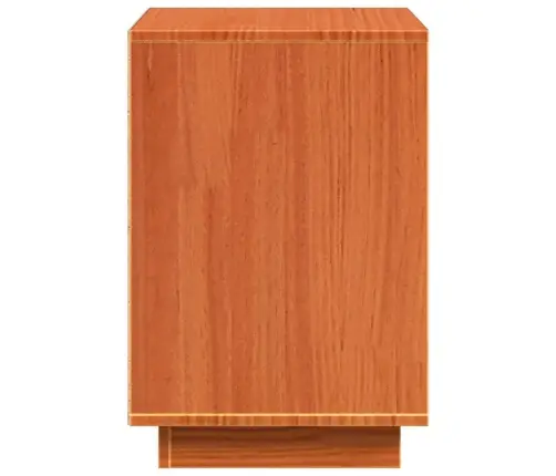 Nakts Skapītis Vaska Brūna 60 X 34 X 51 Cm Priedes Masīvkoks Vidaxl