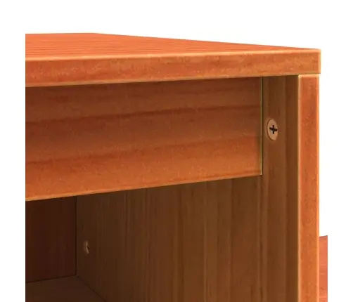 Öölambi Kapp Sahtliga 2 Pcs Vahapruun 60 X 34 X 51 Cm Männipuit