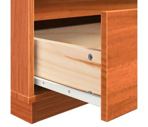 Öölambi Kapp Sahtliga 2 Pcs Vahapruun 60 X 34 X 51 Cm Männipuit