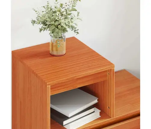 Öölambi Kapp Sahtliga 2 Pcs Vahapruun 60 X 34 X 51 Cm Männipuit