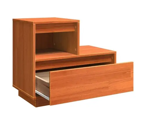 Öölambi Kapp Sahtliga 2 Pcs Vahapruun 60 X 34 X 51 Cm Männipuit