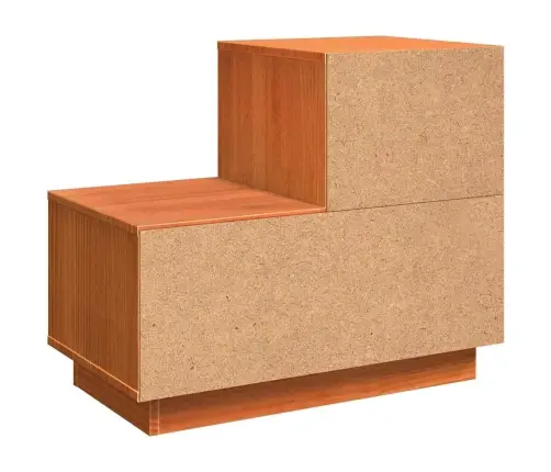 Öölambi Kapp Sahtliga 2 Pcs Vahapruun 60 X 34 X 51 Cm Männipuit