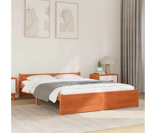 Lovos Rėmas Su Galvūgalio Vaško Ruda 205.5 X 95.5 X 51 Cm