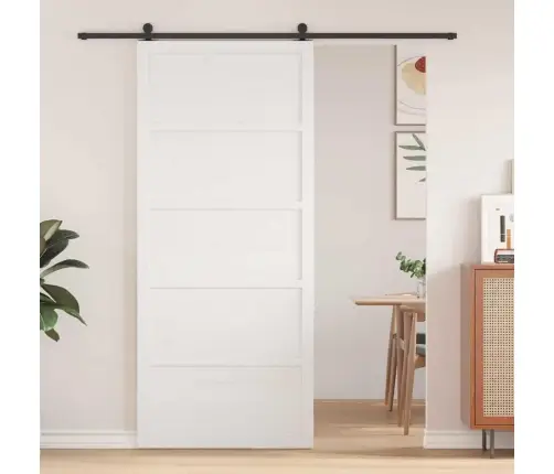 Küüniuks Valge 100 X 2,5 X 208 Cm Tahke Mänd