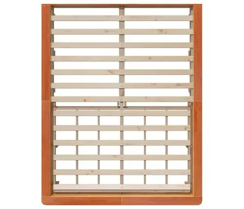 Voodi Raam Vahapruun 150 X 200 Cm Tahke Mänd