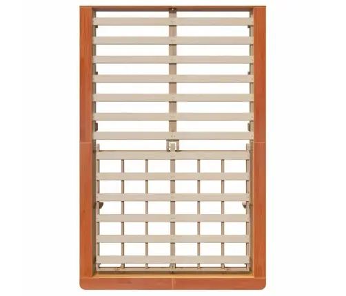 Voodi Raam Vahapruun 120 X 200 Cm Tahke Mänd