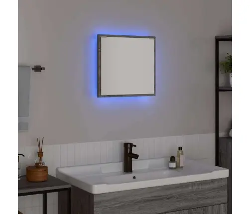 Led Vannitoa Peegel Hall Sonoma 40 X 8.5 X 37 Cm Tehispuit