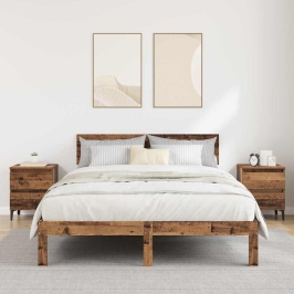 Nakts Skapītis 2 Pcs Vecs Koks 40 X 35 X 50 Cm Vidaxl