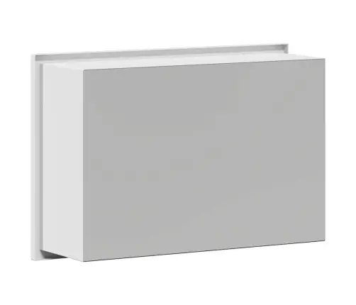 Dušinurk Valge 30 X 20 X 9.5 Cm Roostevaba Teras