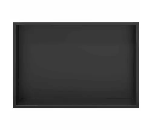 Dušinurk Must 45 X 30 X 9.5 Cm Roostevaba Teras