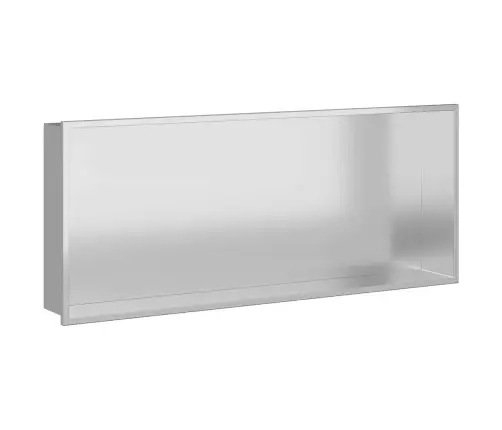 Dušas Niša Sudraba 75 X 30 X 9.5 Cm Nerūsējošs Tērauds Vidaxl