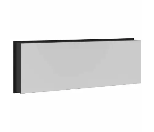 Dušas Niša Melna 90 X 30 X 9.5 Cm Nerūsējošs Tērauds Vidaxl