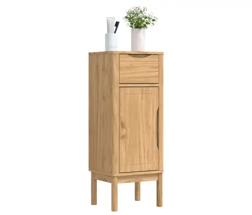 Vonios Spintelė Su Stalčių Floro Vaško Ruda 35 X 30 X 90 Cm