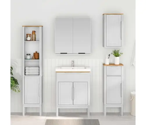 Vannas Istabas Augstais Skapis Cits Balts 36 X 30 X 160 Cm Vidaxl