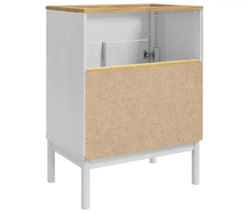 Vonios Kriauklės Spinta Su Lentyna Floro Balta 60 X 40 X 80 Cm