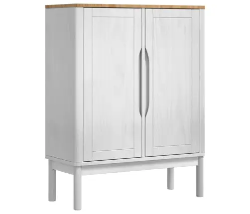 Kõide Floro Valge 70 X 30 X 70,5 Cm Kindel Männipuidust