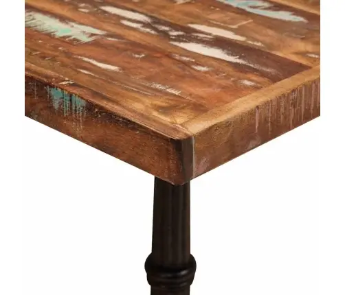 Bistro Galds Brūna 50 X 50 X 76 Cm Pārstrādāts Masīvkoks Vidaxl