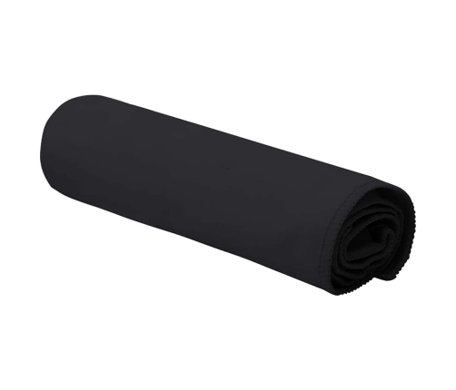 Sporta Dvieļi 2 Pcs Melna 50 X 30 Cm Poliesters Un Poliamīds Vidaxl