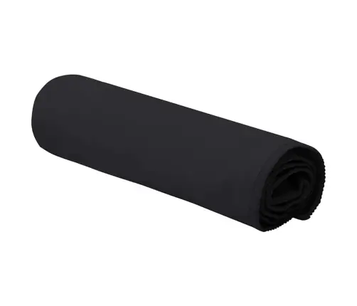 Sporta Dvieļi 2 Pcs Melna 50 X 30 Cm Poliesters Un Poliamīds Vidaxl