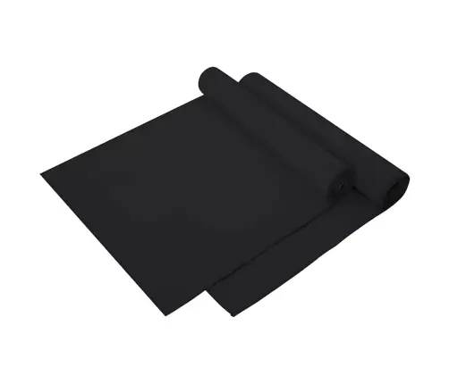 Spordirätikud 2 Pcs Must 140 X 70 Cm Polüester Ja Polüamiid