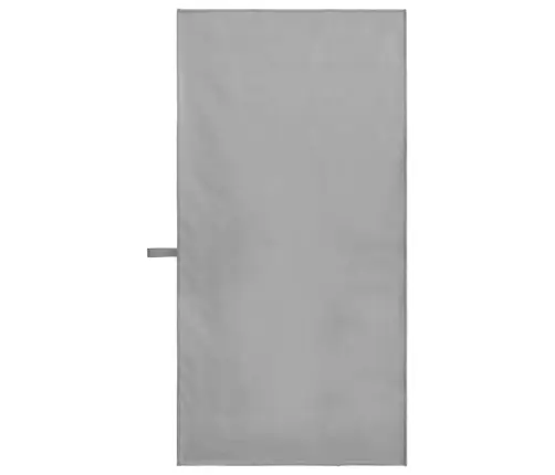 Sporta Dvieļi 2 Pcs Tumši Pelēka 100 X 50 Cm Vidaxl
