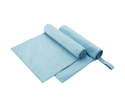 Sporta Dvieļi 2 Pcs Zila 100 X 50 Cm Poliesters Un Poliamīds Vidaxl