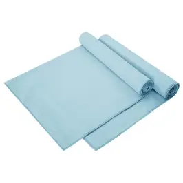 Sporta Dvieļi 2 Pcs Zila 140 X 70 Cm Poliesters Un Poliamīds Vidaxl