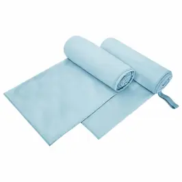 Sportiniai Rankšluosčiai 2 Pcs Mėlyna 200 X 100 Cm