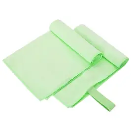 Sporta Dvieļi 2 Pcs Zaļa 50 X 30 Cm Poliesters Un Poliamīds Vidaxl