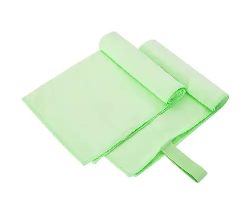 Sporta Dvieļi 2 Pcs Zaļa 50 X 30 Cm Poliesters Un Poliamīds Vidaxl