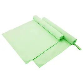 Sporta Dvieļi 2 Pcs Zaļa 180 X 90 Cm Poliesters Un Poliamīds Vidaxl