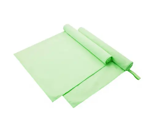 Sporta Dvieļi 2 Pcs Zaļa 180 X 90 Cm Poliesters Un Poliamīds Vidaxl
