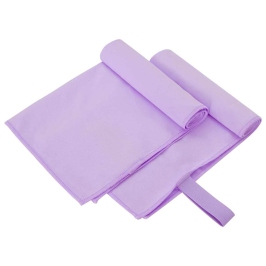 Sporta Dvieļi 2 Pcs Violeta 50 X 30 Cm Poliesters Un Poliamīds Vidaxl