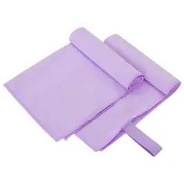 Sporta Dvieļi 2 Pcs Violeta 50 X 30 Cm Poliesters Un Poliamīds Vidaxl