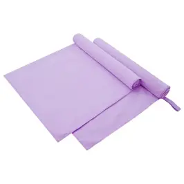 Sporta Dvieļi 2 Pcs Violeta 180 X 90 Cm Poliesters Un Poliamīds Vidaxl