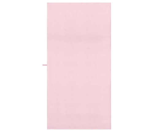 Sporta Dvieļi 2 Pcs Rozā 200 X 100 Cm Poliesters Un Poliamīds Vidaxl