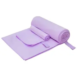 Sporta Dvieļu Komplekts Cits Violeta Audums Vidaxl