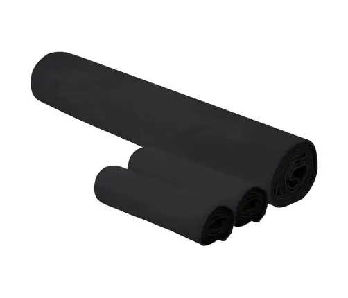 Sporta Dvieļu Komplekts 3 Pcs Melna Poliesters Un Poliamīds Vidaxl